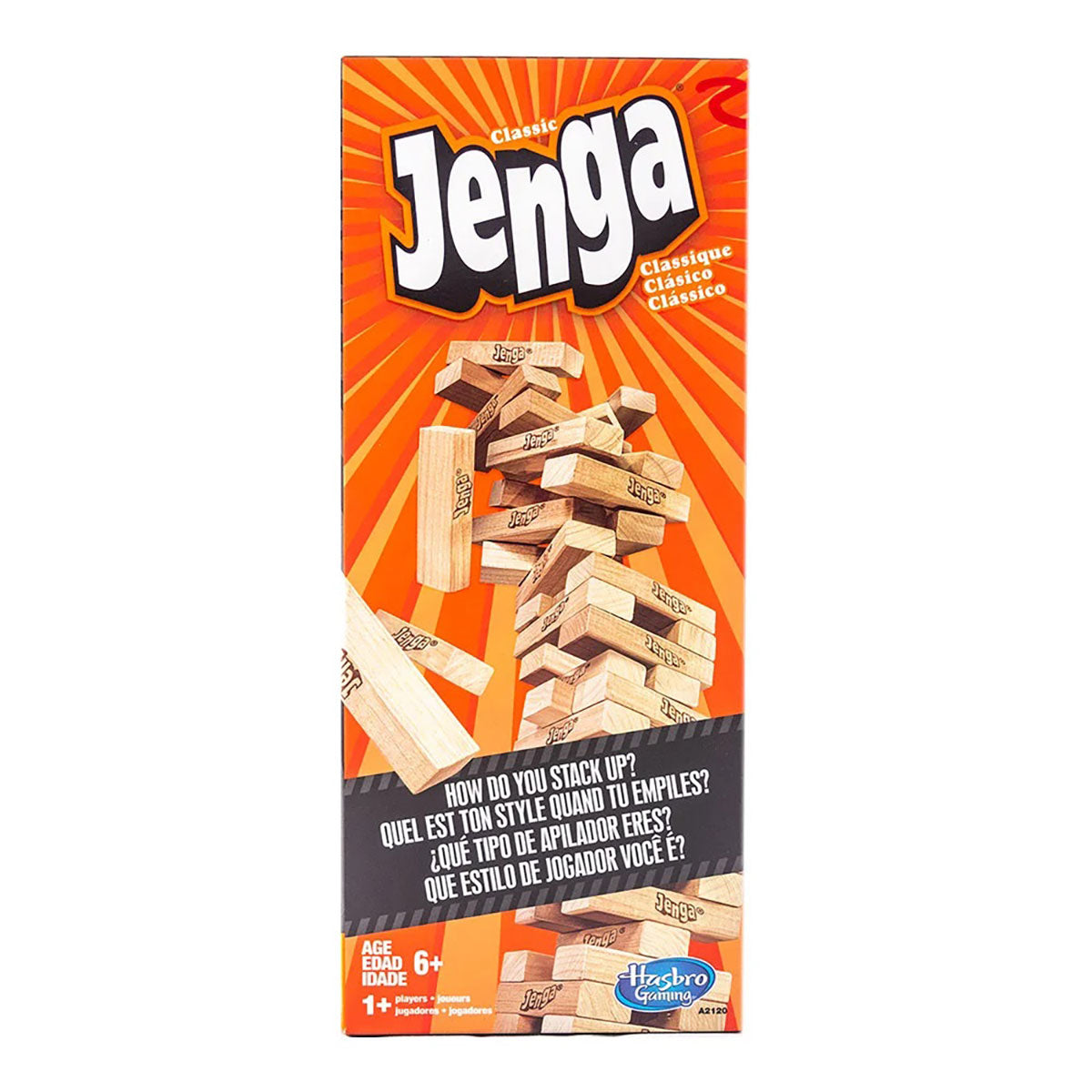 Jenga Clásico de Madera