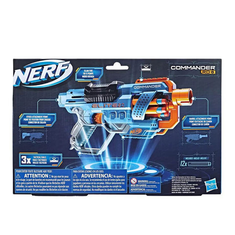 Nerf Elite 2.0 Commander Pistola RC 6