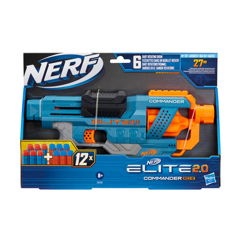Nerf Elite 2.0 Commander Pistola RC 6