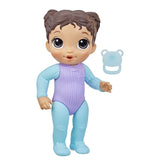 Baby Alive Muñeca Sueño y abrazos, Pj Azul con Morado