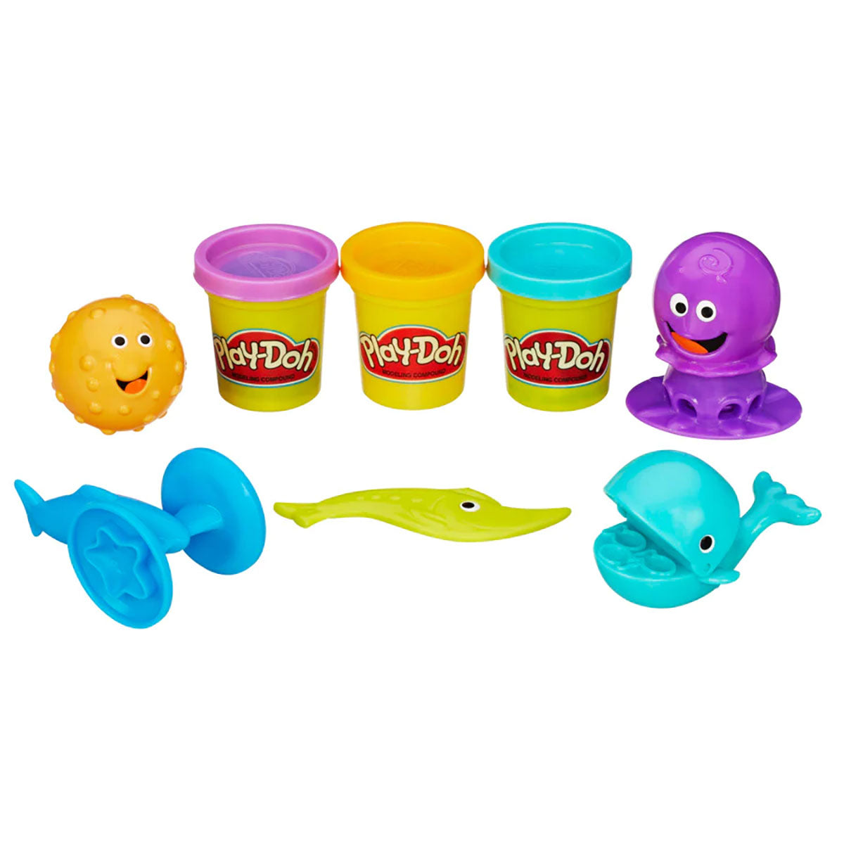 Juguete Play-Doh de herramientas submarinas 9 pza.