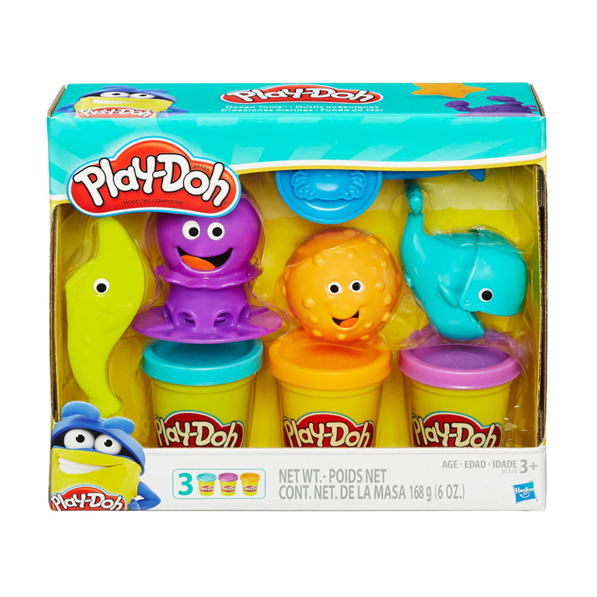 Juguete Play Doh de herramientas submarinas 9 pza. Waldo s