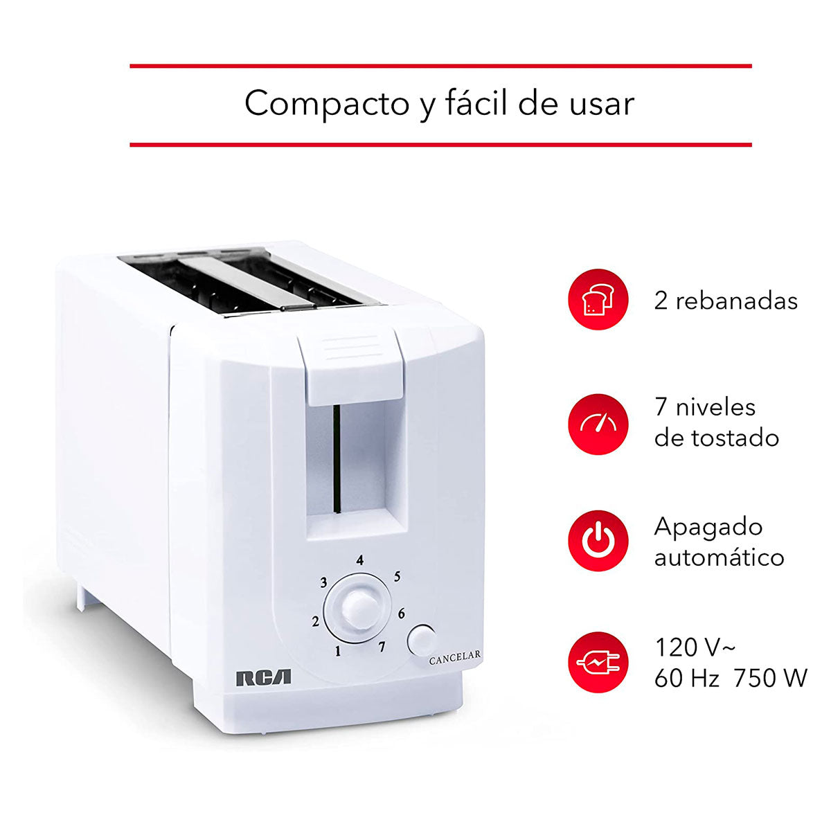 Tostador De Pan RCA-T1