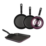 Ecko Batería Juego de Cocina Morada 10 Pza.