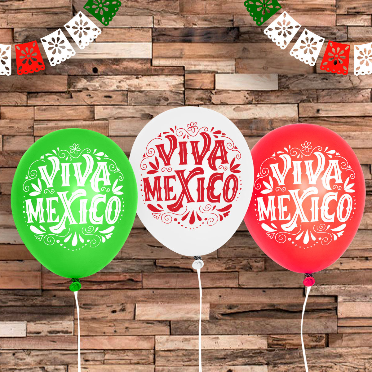 Globos con Diseño de Fiestas Patrias