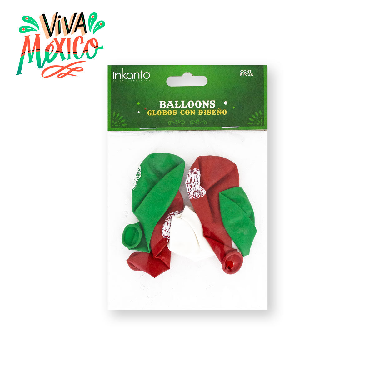 Globos con Diseño de Fiestas Patrias