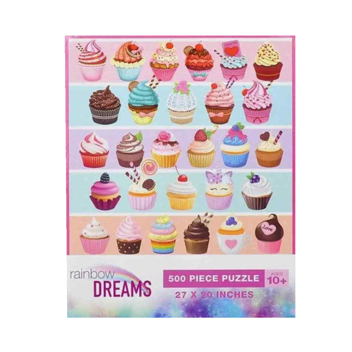 Rompecabezas de Cupcake, Rainbow Dreams