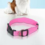 Collar Ajustable para Mascota, color Rosa