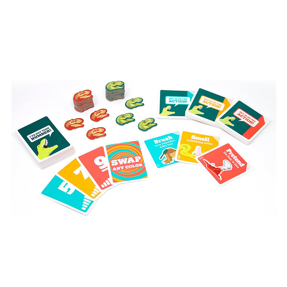 Juego de Cartas Familiar, On a Scale of One to T-Rex por Exploding Kittens