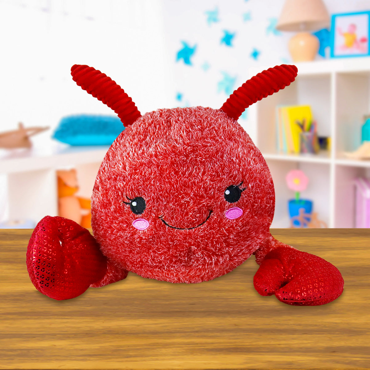 Peluche de Langosta, color Rojo