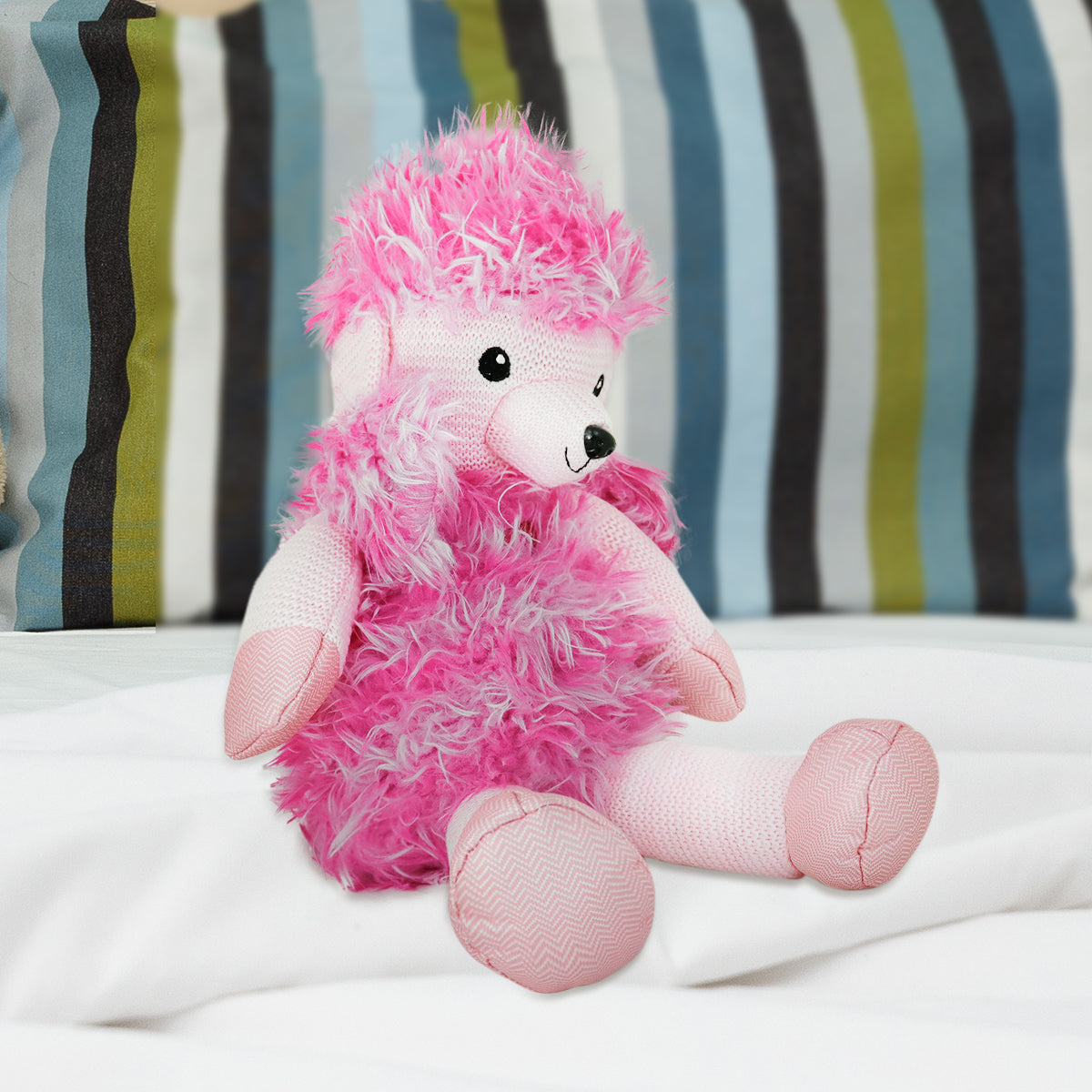 Poodle de Peluche, color Rosa