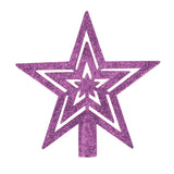 Estrella color Morado para Árbol de Navidad