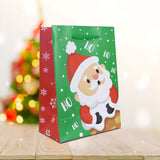 Mini Bolsa de Regalo con Diseño de Santa Claus para Navidad