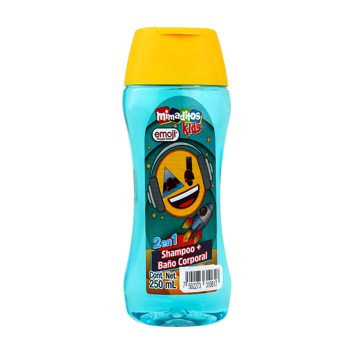 Shampoo 2 en 1 para Niños, Mimaditos Kids, color Azul