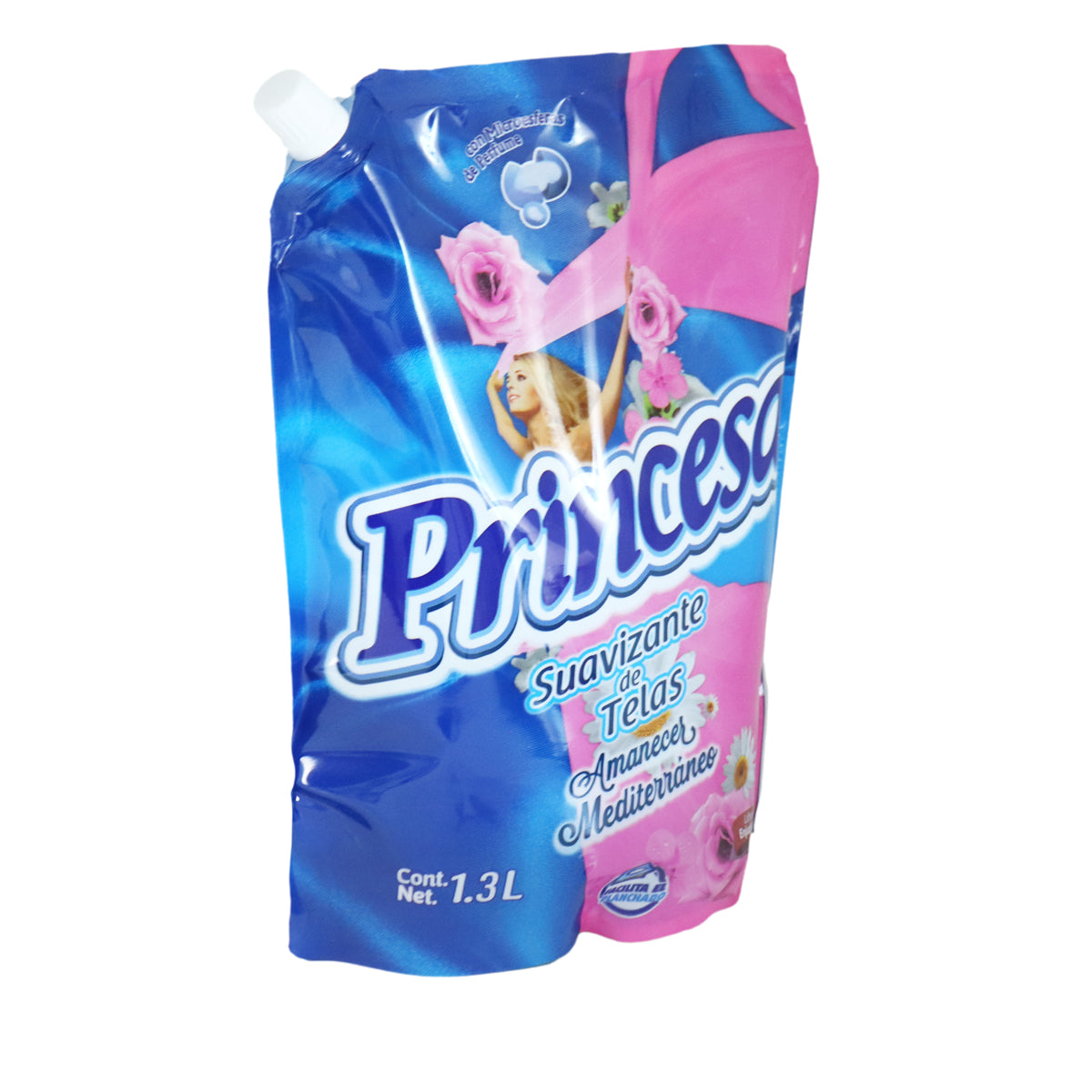 Suavizante de Telas Princesa, Amanecer Mediterráneo 1.3L