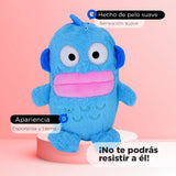 Monstruo de Peluche color Azul, 25 cm