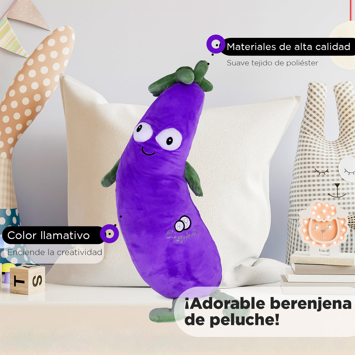 Berenjena de Peluche