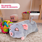 Kit de Peluche, Puerquito Color Gris ¡Llévate 3 y paga 2!