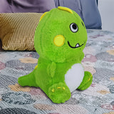 Dinosaurio de Peluche color Verde, 28cm