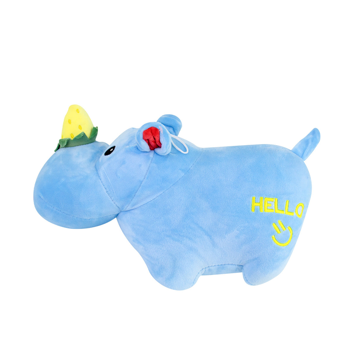 Rinoceronte de Peluche color Azul