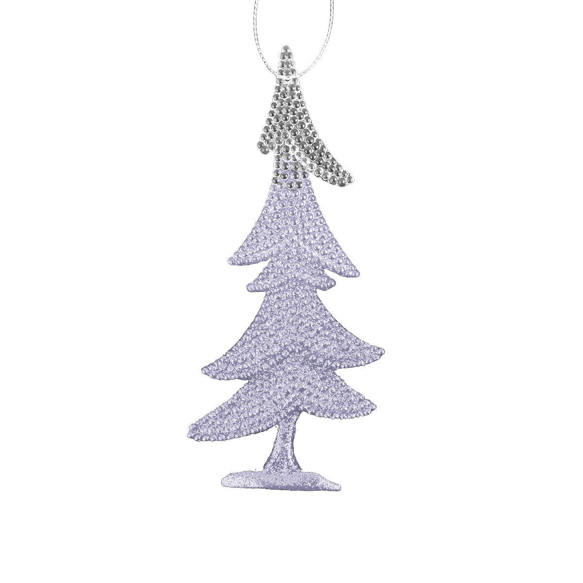 Mini Árbol Navideño color Plata, 15cm