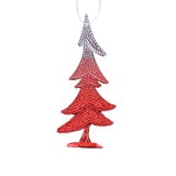 Mini Árbol Navideño color Rojo, 15cm