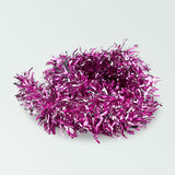 Guirnalda de Tinsel color Fucsia con Plata