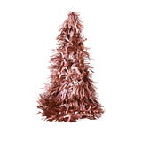 Árbol Navideño de Escarcha color Durazno, 20x10cm