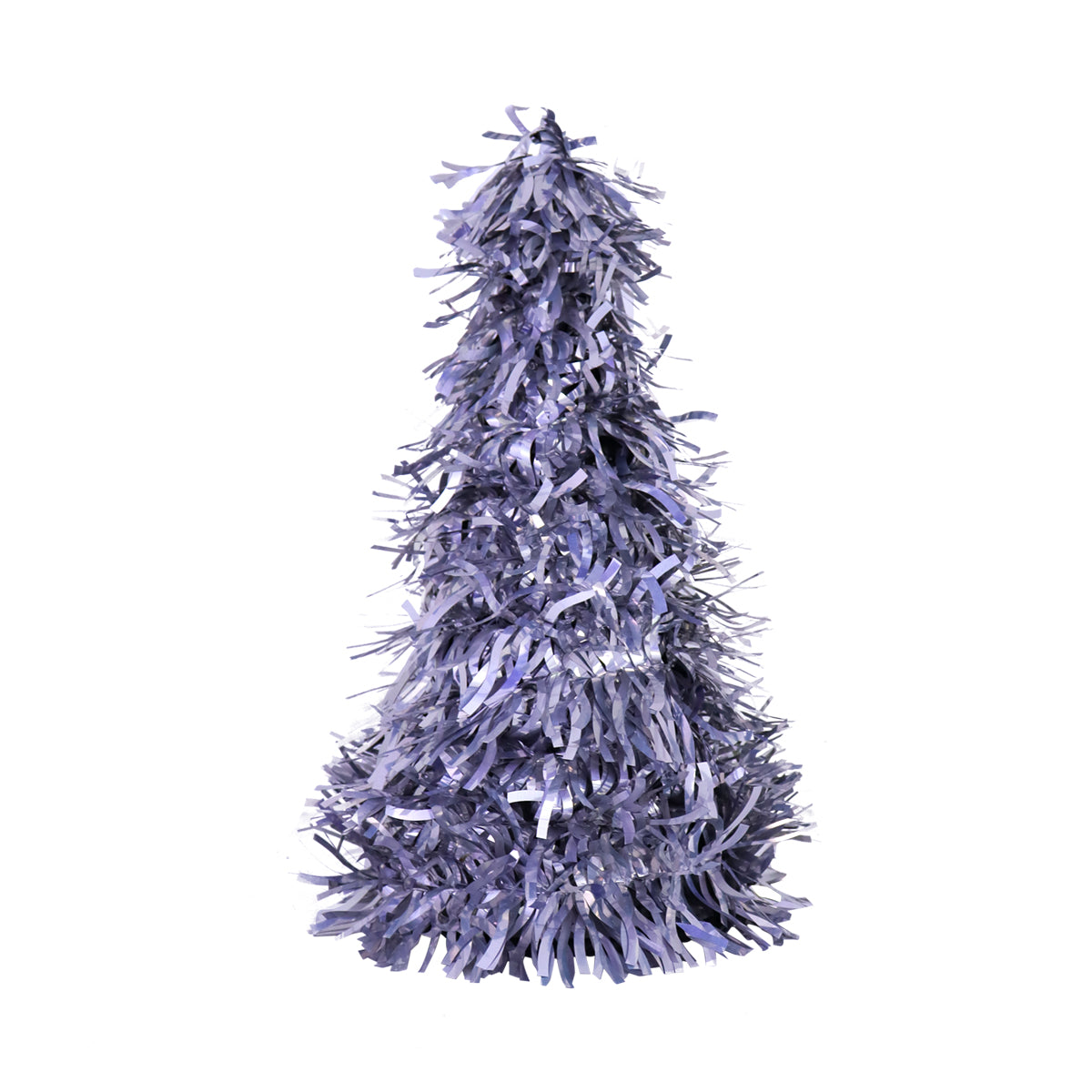 Árbol Navideño de Escarcha Tornasol, 20x10cm