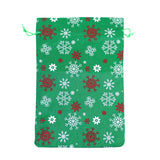 Bolsa de Regalo color Verde para Navidad, 29x19cm