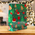 Bolsa para Regalo con Diseño de Navidad, 42x31cm