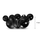 Esferas Navideñas color Negro de Mickey Mouse, 3 pzas.
