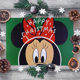 Mantel Individual color Verde de Minnie Mouse