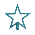 Estrella para Árbol de Navidad color Azul, 19cm