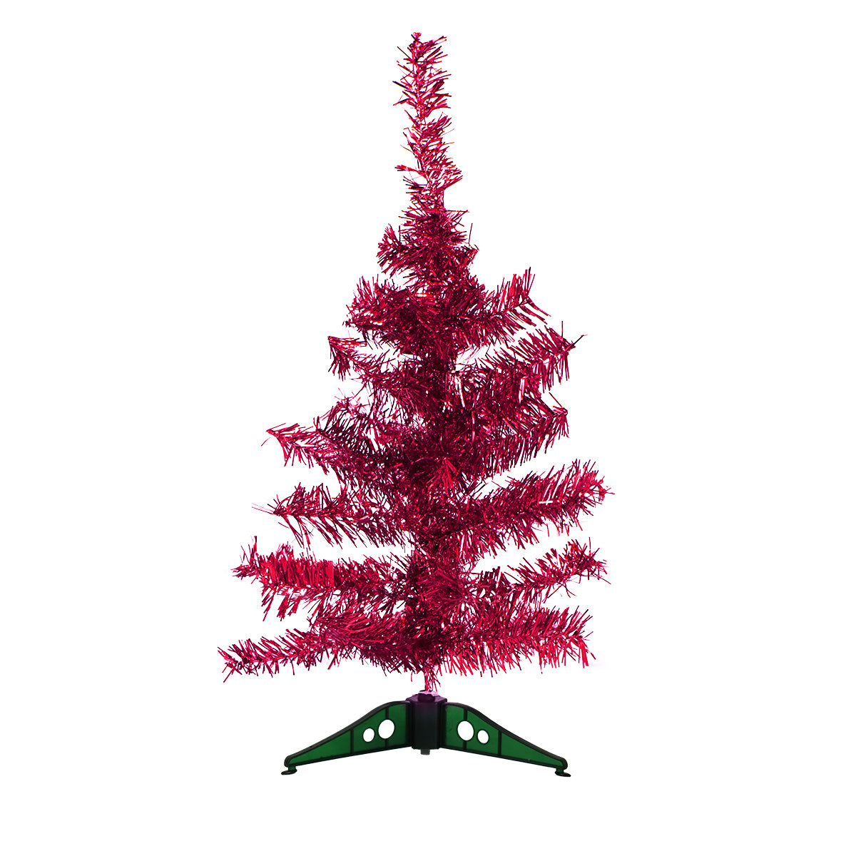 Mini Árbol de Tinsel color Rosa