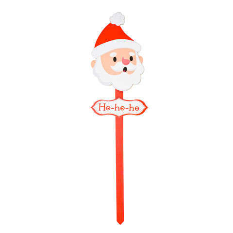Estaca Decorativa de Santa Claus, 50cm