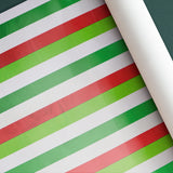 Envoltura para Regalos Navideños, Papel Tricolor