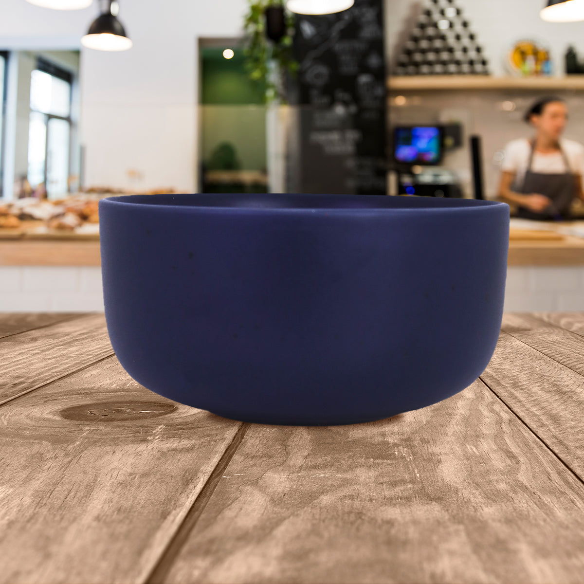 Bowl de Cerámica, color Azul Marino, 13cm