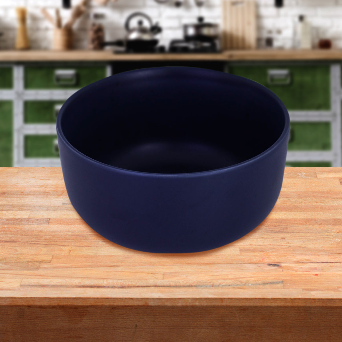 Bowl de Cerámica, color Azul Marino, 13cm