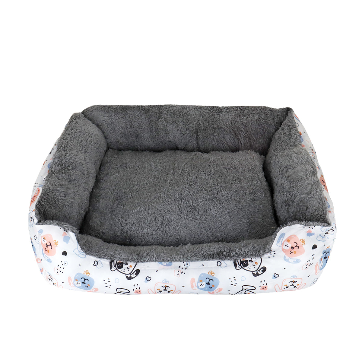 Cama con Diseño de Perritos para Mascota