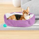 Cama para Mascota Hexagonal, color Lila 40x24x12cm