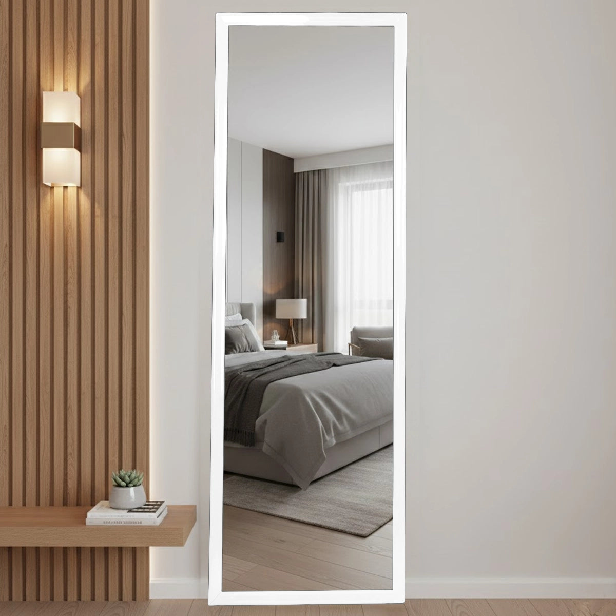 Espejo Grande, Color Blanco