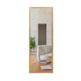 Espejo con Marco de Madera, 30x90cm