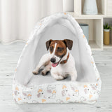 Cama con Techo Diseño Perrito para Mascota 43x35x27cm