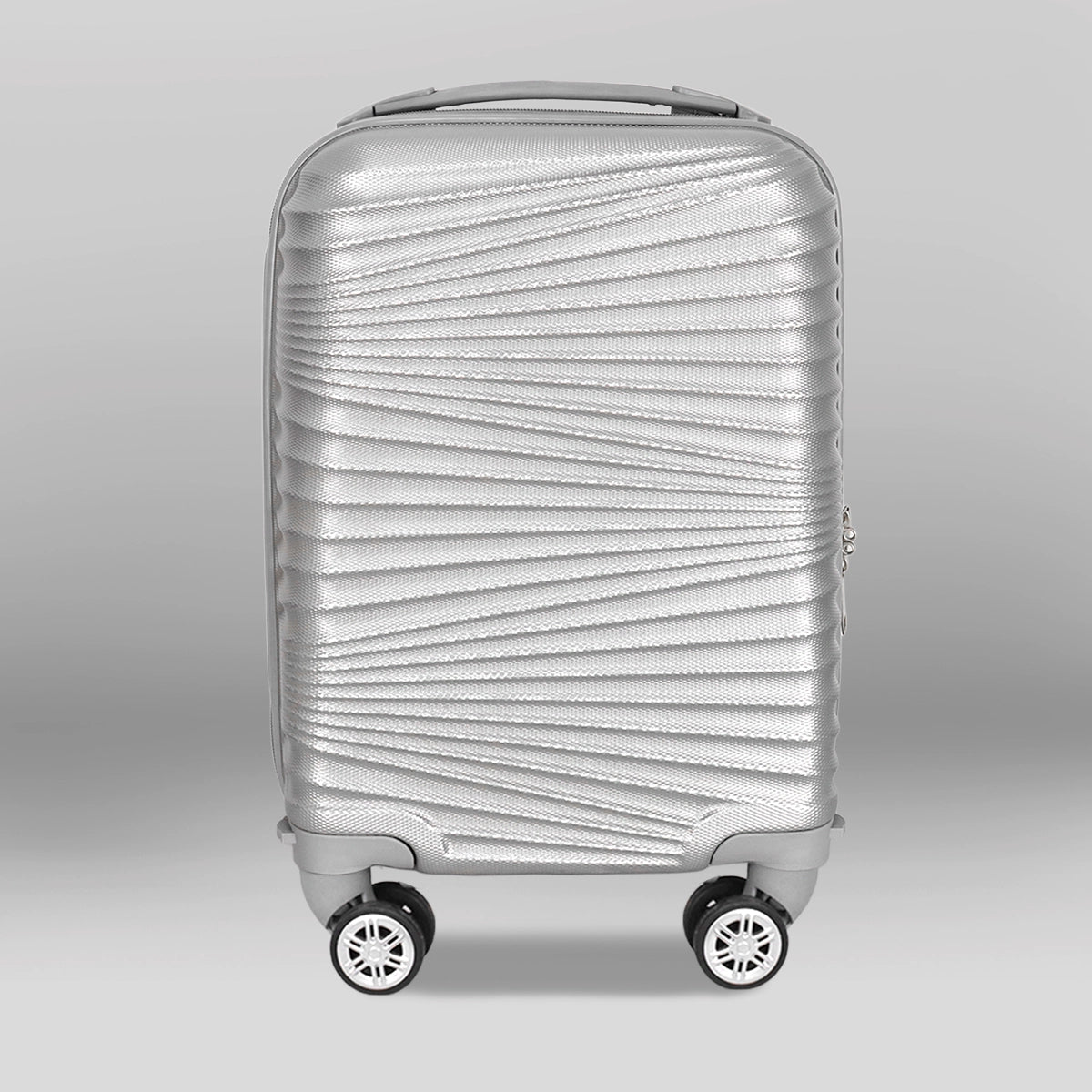 Maleta de Viaje Veltra, Color Gris, 40.6x19x30cm