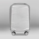 Maleta de Viaje Veltra, Color Gris, 40.6x19x30cm