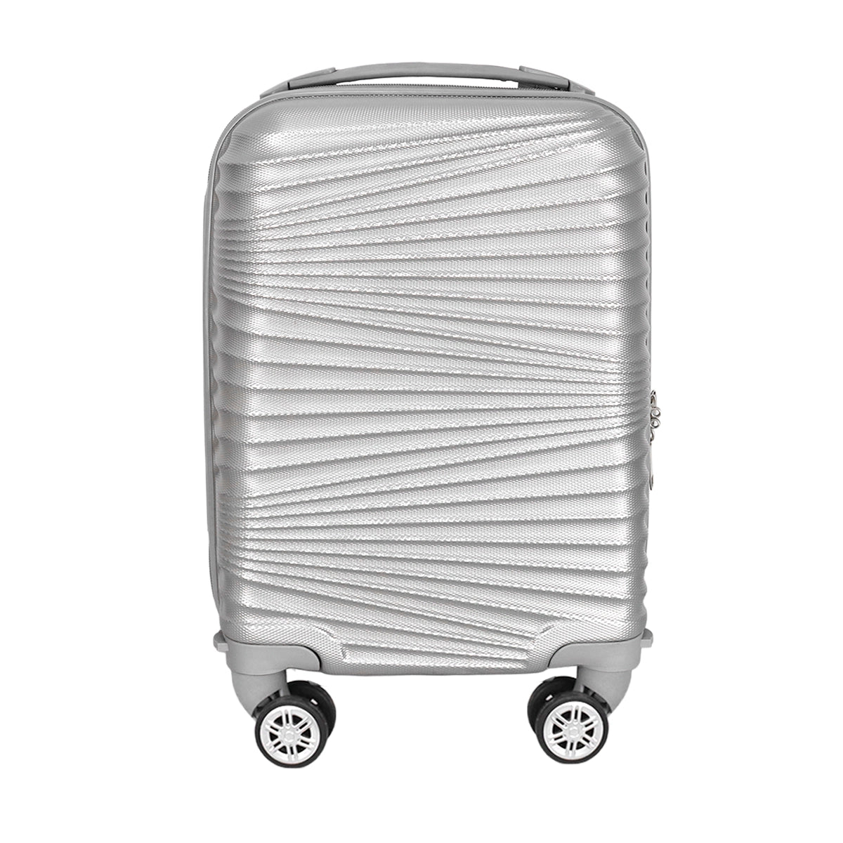 Maleta de Viaje Veltra, Color Gris, 40.6x19x30cm