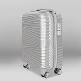 Maleta de Viaje Veltra, Color Gris, 40.6x19x30cm