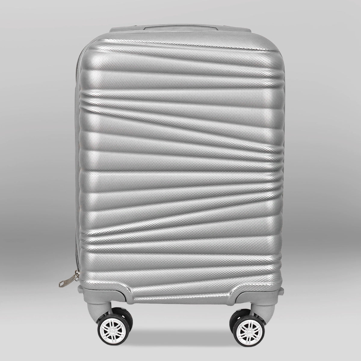 Maleta de Viaje Aerlis, Color Gris, 40.6x19x30cm