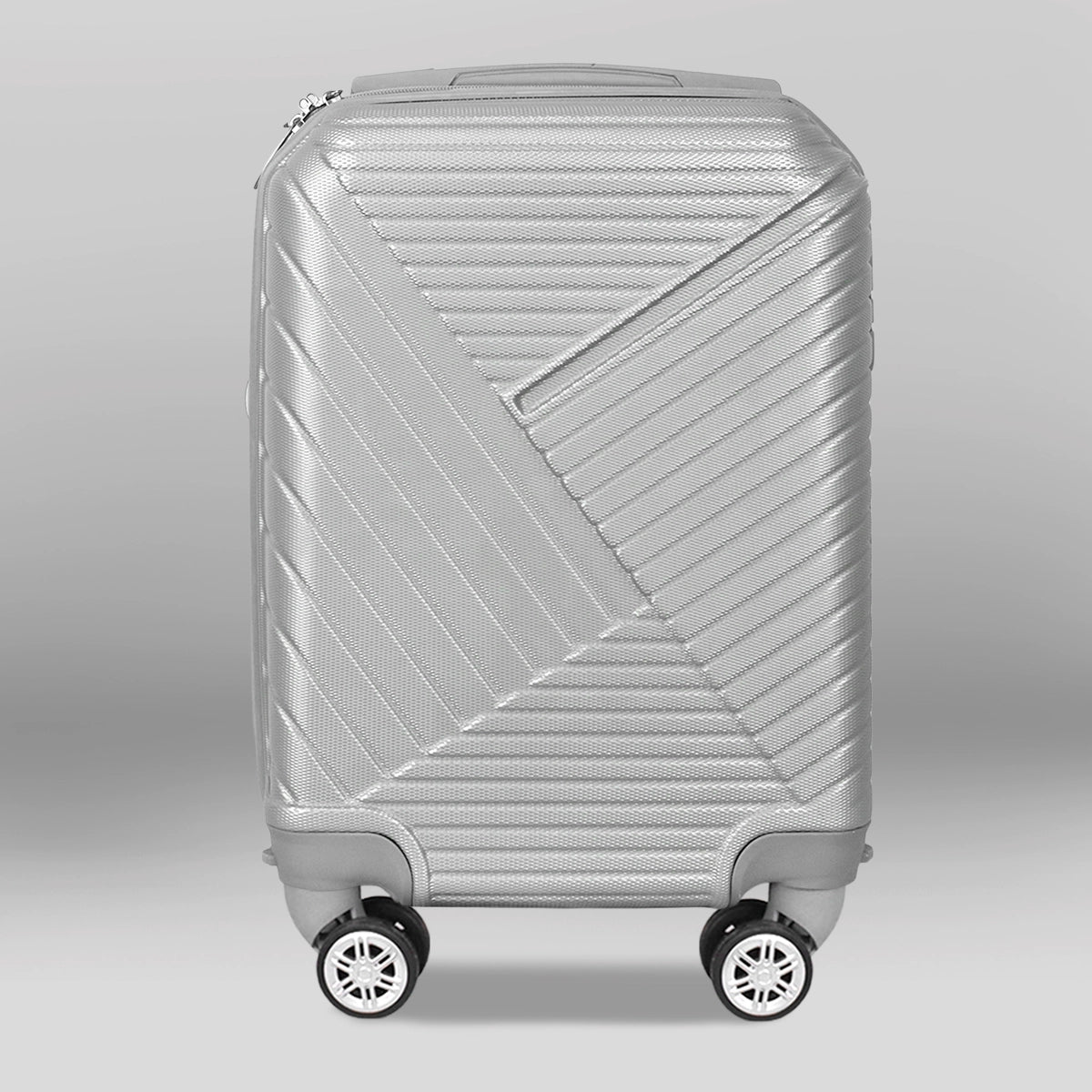 Maleta de Viaje Luzzia, Color Gris 40.6x19x30cm